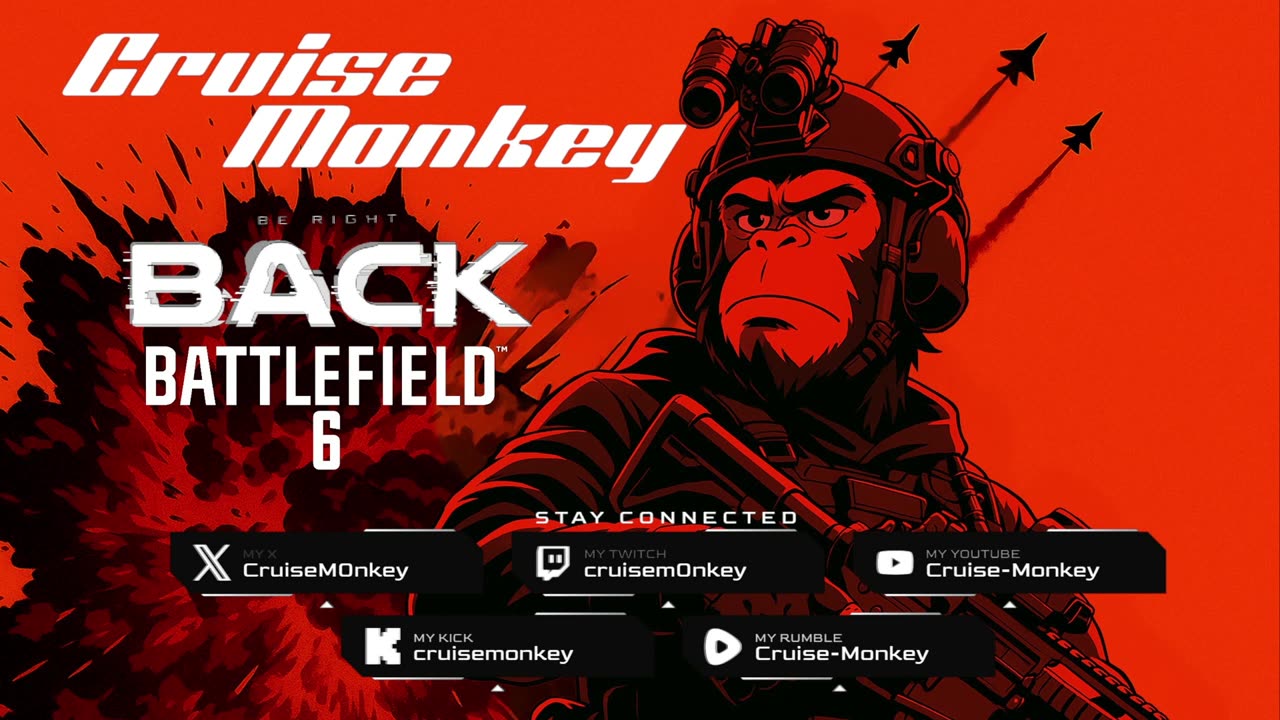 Cruise Monkey’s Battlefield 6 Marathon: BF6 Beta DAY 3 Live!
