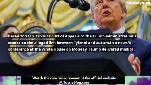 Court Urged to Note Trump View in Acetaminophen Suits