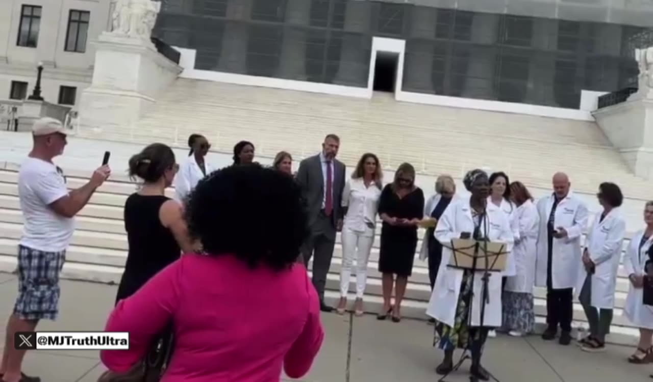 America’s Front Line Doctor’s held an event today on the 5 Year Anniversary of COVID