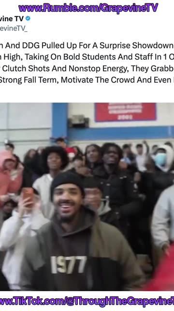 Jaylen Brown And DDG Surprised Charlestown High School With Games, Motivation, And Rewards.