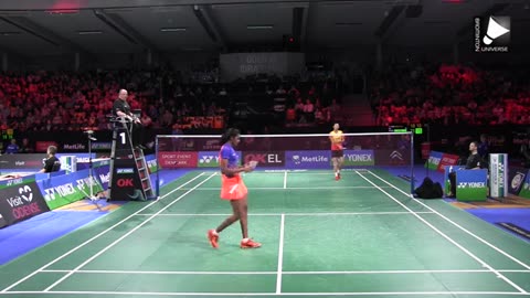 P.V. Sindhu vs Wang Yihan - WS QF - Last rallies [Denmark Open 2015]
