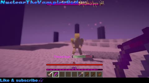 Nuclear Joestar vs the ender dragon