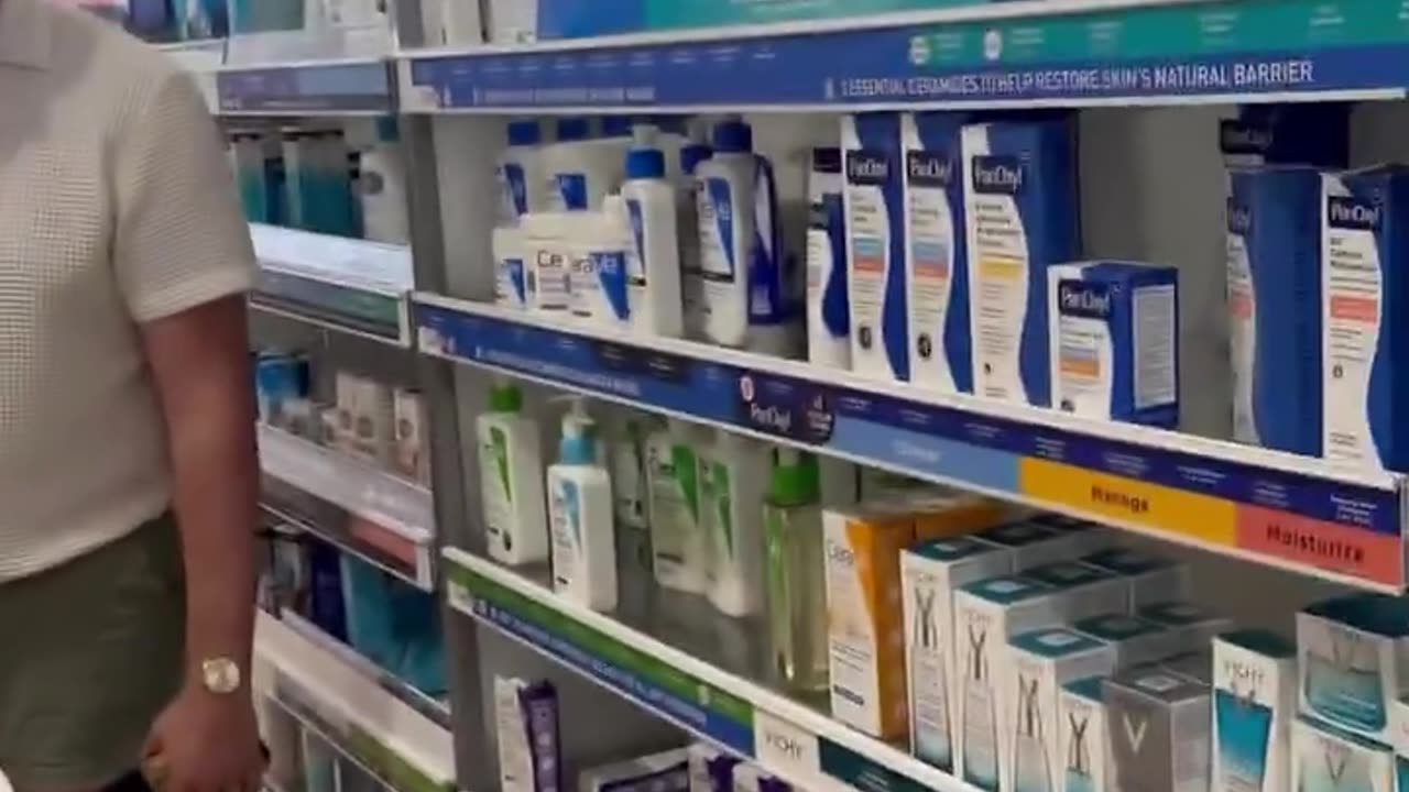 Some unhinged lunatic, a man, wearing daisy dukes,