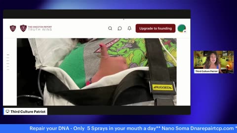5/21/25 Pill mimics exercise, Peptides signal your cells to reverse age, strengthen immune system, build muscle, lose weight! Jabbed DNA is different, Lights affect body good & bad, C19 death going to trial, and more!