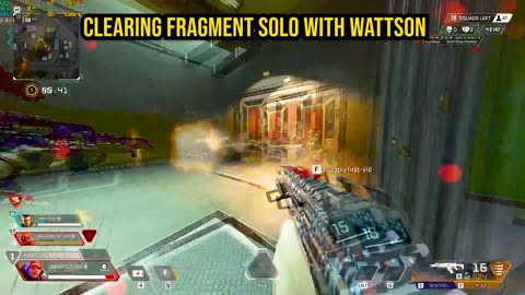 Apex Legends Wattson 1v3 Clutch in Fragment | Apex Legends 2025 Gameplay