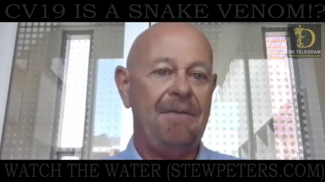 WATCH THE WATER: (SNAKE VENOM AND CV19) - MIND BLOWN... SHARE