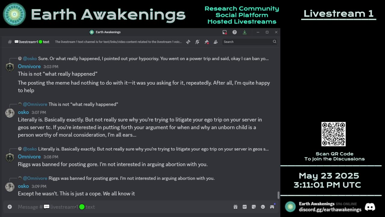 Earth Awakenings - Livestream 1 - #3187