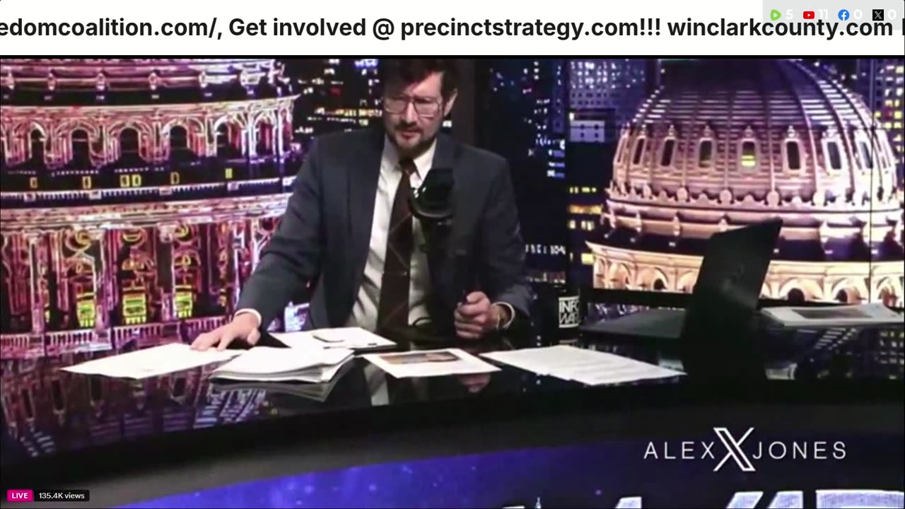 Alex Jones, Info Wars, 09/14/2025