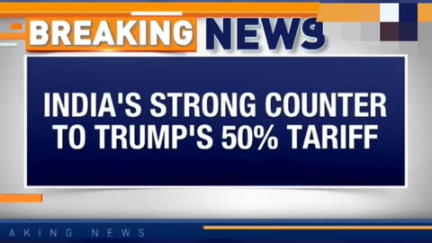 India strong react on trumps 50% Tariff