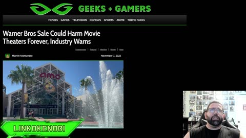 Hollywood Industry Warns That WB Sale Could Harm Theaters