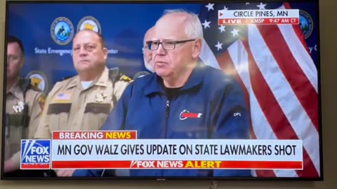 Tim Walz encourages violence, but then pretends to not want violence