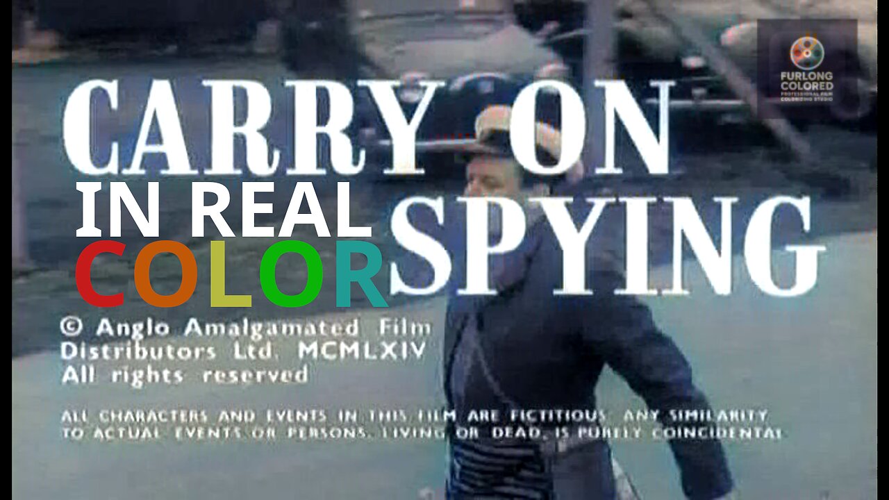 🎬 Carry On Spying (1964) — IN REAL COLOR — FULL MOVIE