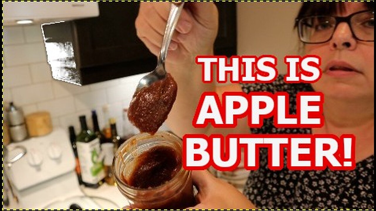 How to make THICK & DELICIOUS APPLE BUTTER Easy from scratch & home can it