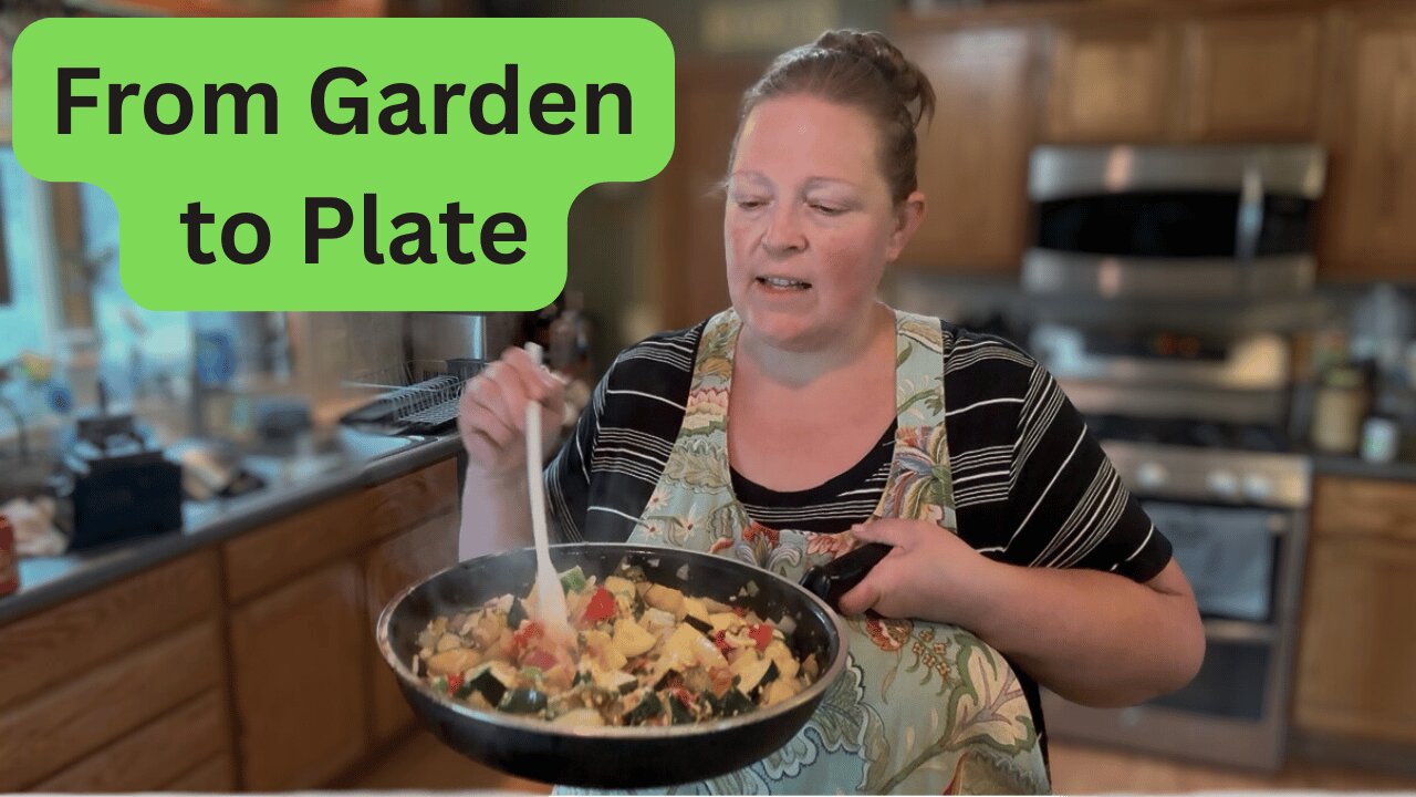 I Took My Small Garden Harvests and Made a Delicious Family Side Dish!