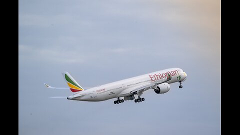 The A350-1000, the first of its kind in Africa