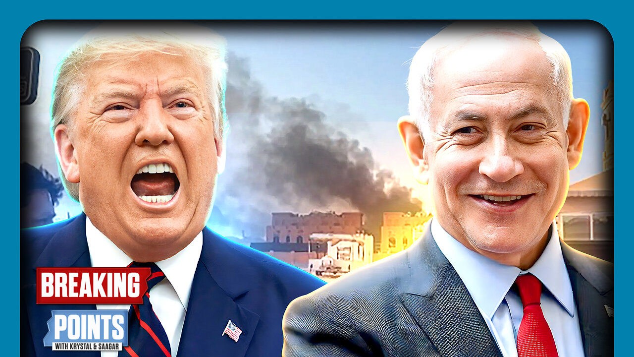 Bibi DOG WALKS Trump In Doha Attack