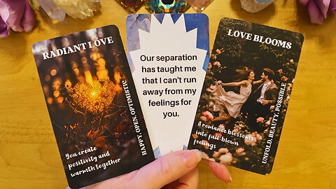 SOMEONE IS FALLING DEEPER IN LOVE DURING YOUR SEPARATION & ABSENCE 💖 (NO CONTACT READING) 🩷