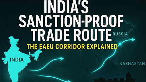 India–EAEU FTA: The Eurasian Corridor & India’s Sanction-Proof Trading Strategy | TCP-E9 #brics