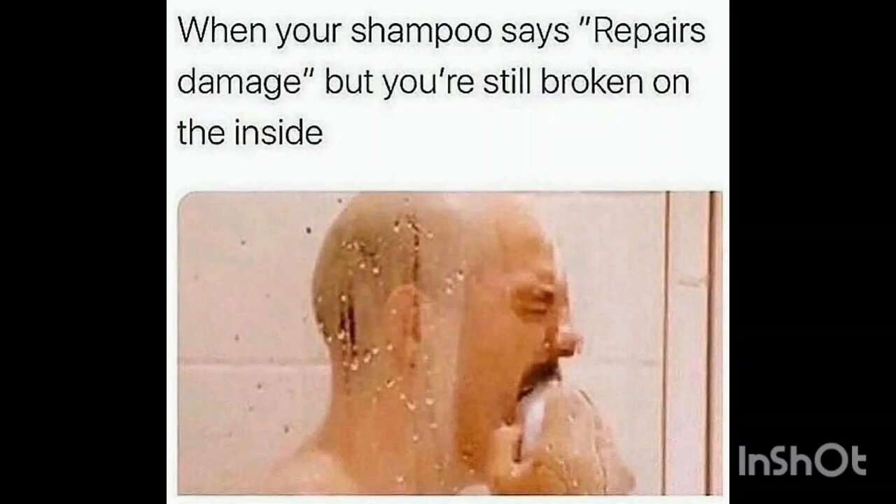 When your shampoo says "Repairs damage" but you're still broken on the inside