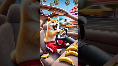 Baby Shiba's wild revenge ride