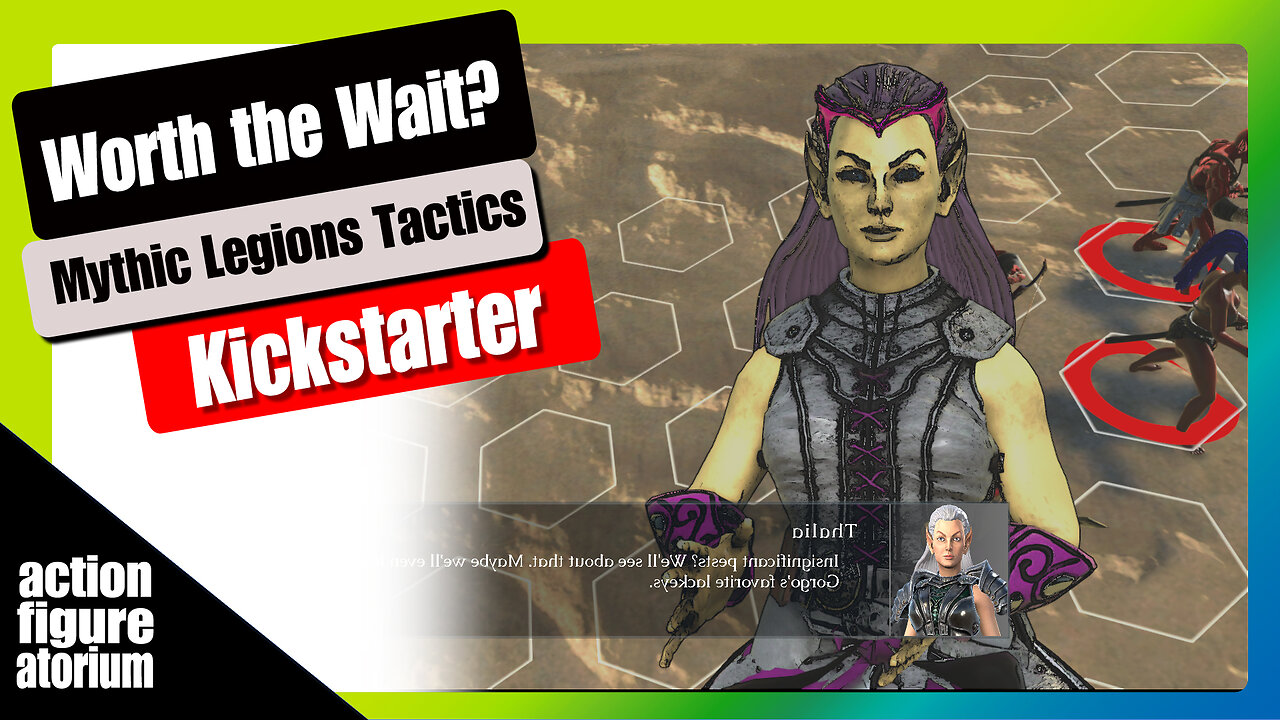 Worth the Wait? Mythic Legions Tactics video game | So boring they would have to pay me to play it.