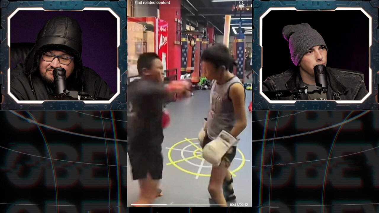 ☢️BOXING CHINA vs USA - Time Travel MAN☢️