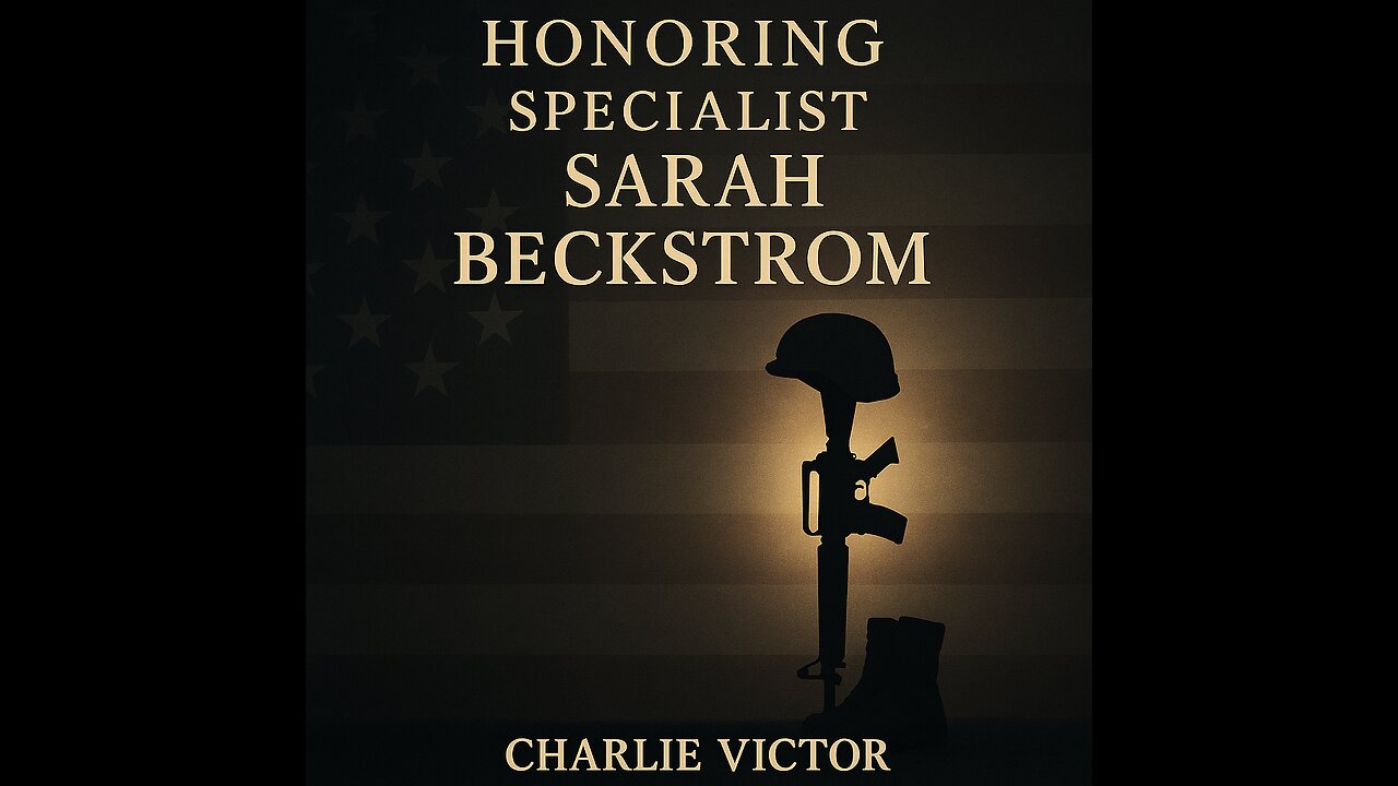 Honoring Army Specialist Sarah Beckstrom