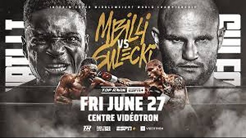 Christian Mbilli vs Maciej Sulecki - Jun 27 2025 - Centre Videotron, Quebec City