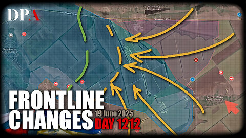 [ Ukraine Frontline Changes ] COLLAPSES IMMINENT!!! Suggestively shaped Ukrainian lines developed~!!
