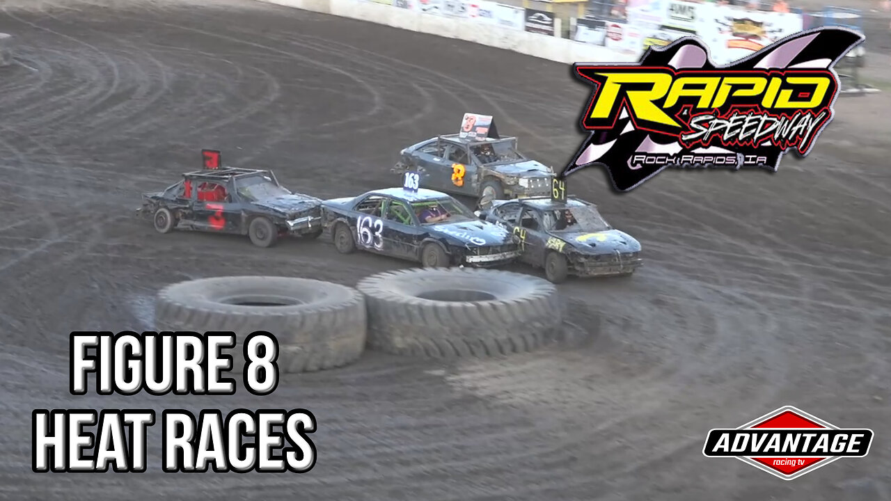 Lyon County Figure 8 Heats | Rapid Speedway | 7-22-2020