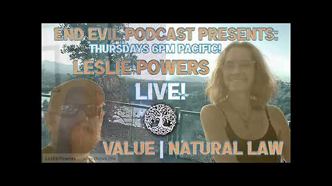 Leslie Powers LIVE: Value | Natural Law