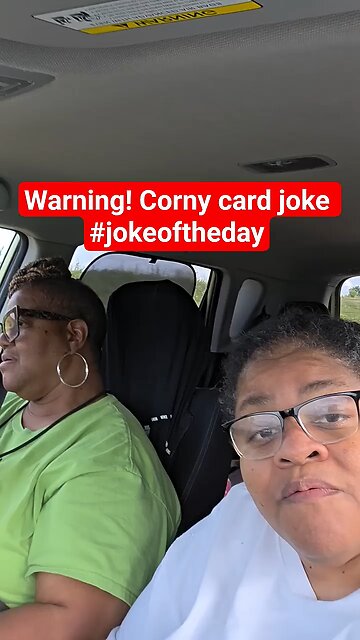 Warning! Corny card joke #jokeoftheday
