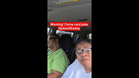 Warning! Corny card joke #jokeoftheday