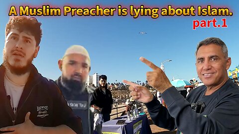 A Muslim preacher is lying about Islam.