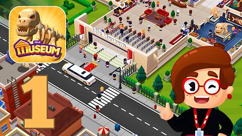 Idle Museum Tycoon: Art Empire - Gameplay Walkthrough | Part 1 (Android, iOS)