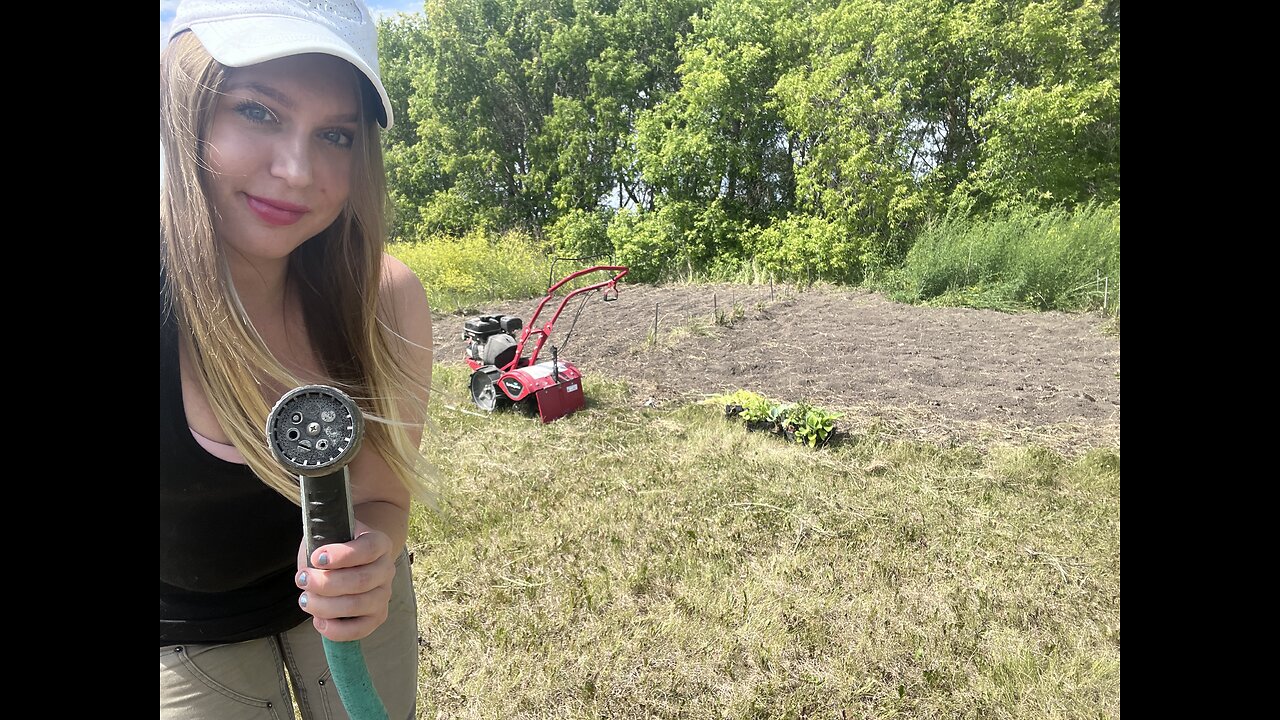 Planting in my Garden! 1st IRL stream