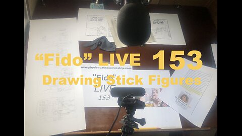 "Fido" LIVE 153: Drawing Stick Figures