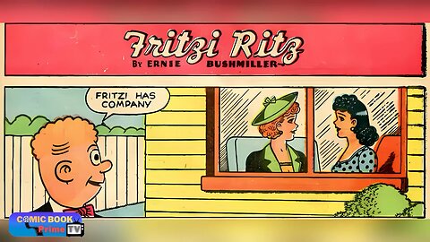 The Best in American Fashion, Fritzi Ritz By Ernie Bushmiller #ytshorts #shortvideo #shorts #comics