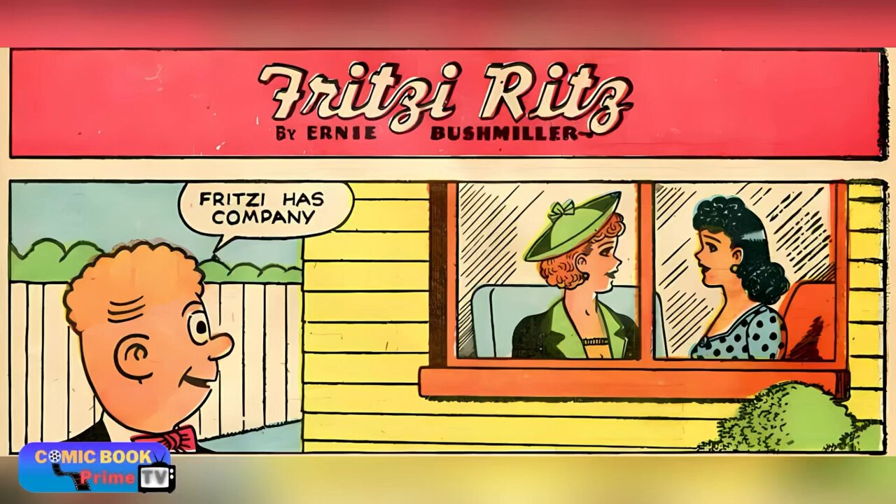 The Best in American Fashion, Fritzi Ritz By Ernie Bushmiller #ytshorts #shortvideo #shorts #comics