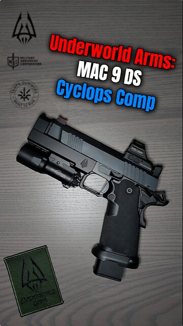 Underworld Arms: MAC 9 Double Stack Cyclops Compensator & TampaGunwerx 6-pack Port Package