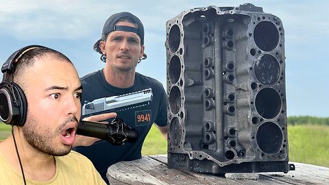 Dario reacts Yee Yee Life | Can an Engine Block Stop a 50 Cal Sniper Rifle