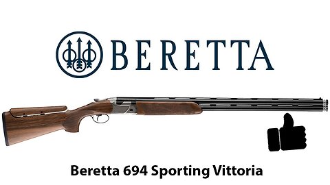 Quick look at the new Beretta 694 Sporting Vittoria (made for ladies) 12GA Shotgun Review!