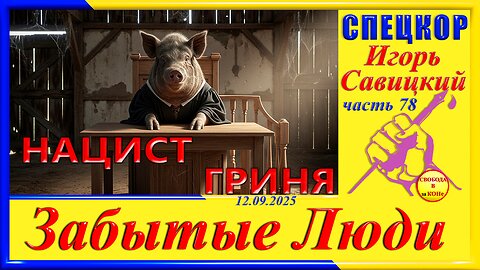 НАЦИСТ ГРИНЯ-ч.78 Игорь Савицкий