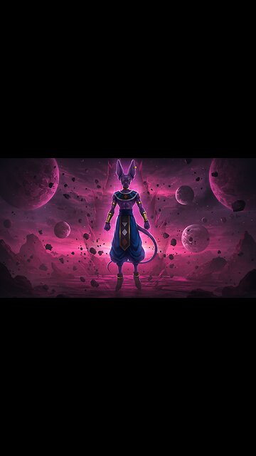 Beerus, God of Destruction: Divine Power Unleashed | Hyperrealistic Anime Short