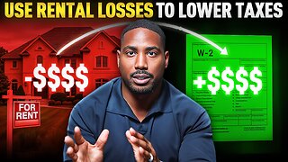 How to Use Rental Losses to Offset W-2 Taxes!