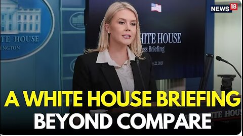 LIVE | White House Press Secretary Karoline Leavitt Slams Joe Biden | Trump Latest News