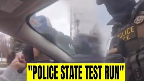 SERIOUSLY?! Normalizing the MASKED POLICE STATE!