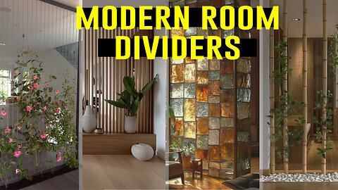 Modern Room Dividers | Design Ideas for Your Home ✨🏡