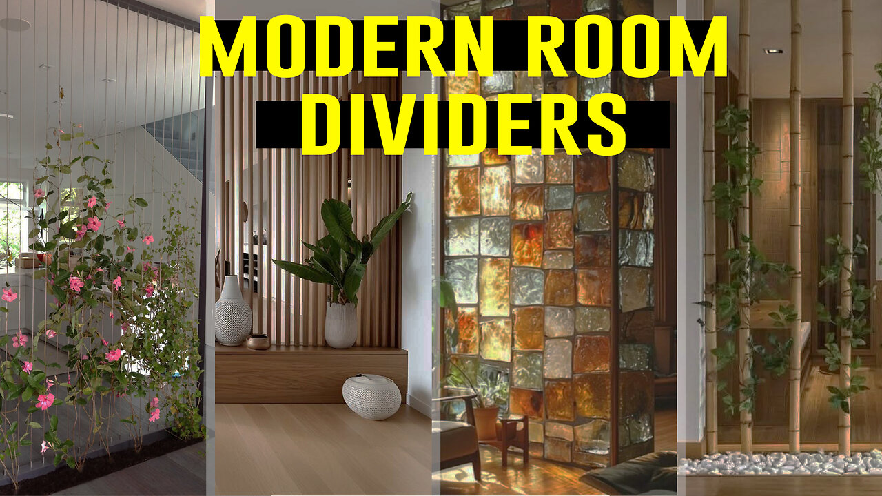 Modern Room Dividers | Design Ideas for Your Home ✨🏡