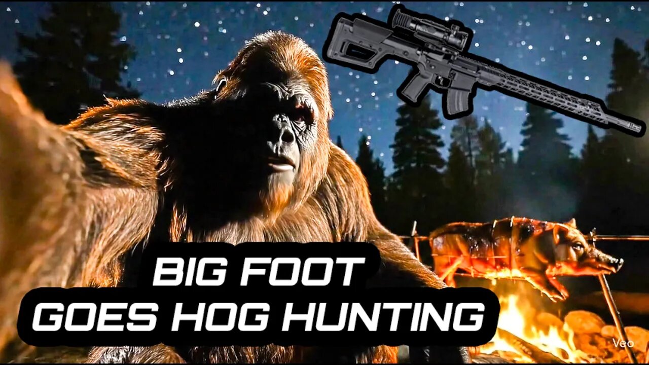 Bigfoot vs Wild Hogs | AR-15 Night Hunting with a Grendel Hunter Upper